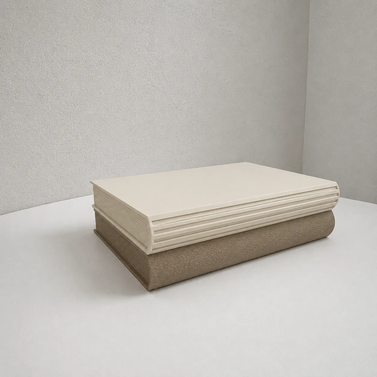 جعبه دکوری طرح دو کتاب